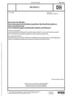 DIN 50929-3 DIN 50929-3