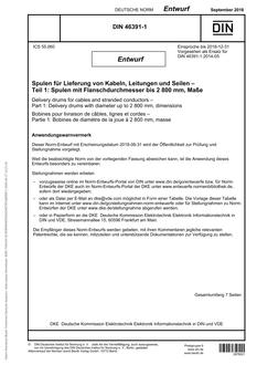 DIN 46391-1 – DRAFT DIN 46391-1 - DRAFT