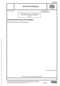 DIN 3760 Corrigendum 1