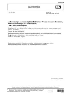 DIN SPEC 77008 DIN SPEC 77008