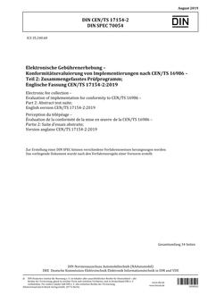 DIN CEN/TS 17154-2 DIN CEN/TS 17154-2
