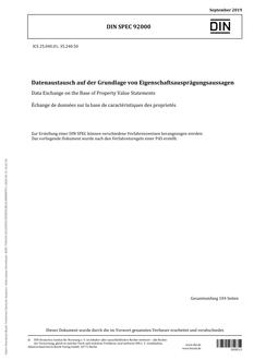 DIN SPEC 92000 DIN SPEC 92000