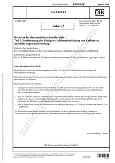 DIN 13273-7 – DRAFT DIN 13273-7 - DRAFT