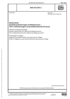 DIN /TS 2305-3 DIN /TS 2305-3