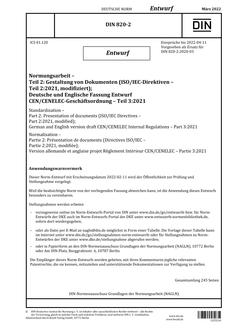 DIN 820-2 - DRAFT
