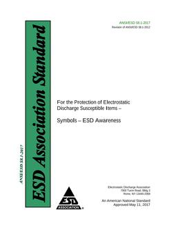 ESD S8.1-2017 ESD S8.1-2017
