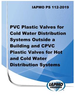 IAPMO PS 112 IAPMO PS 112