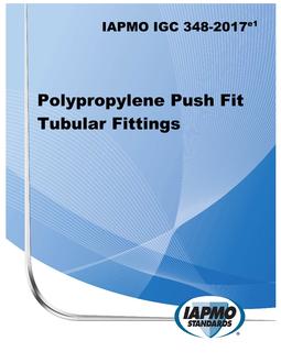 IAPMO IGC 348-2017e1 IAPMO IGC 348-2017e1