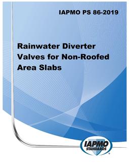 IAPMO PS 86 IAPMO PS 86