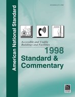 ICC A117.1-1998 and Commentary ICC A117.1-1998 and Commentary