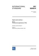 IEC 60958-4 Ed. 2.0 en