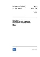 IEC 61937-1 Ed. 1.0 en:2003