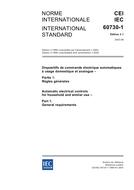 IEC 60730-1 Ed. 3.1 b:2003