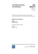 IEC 60825-4 Ed. 1.2 en:2003