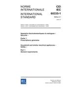 IEC 60335-1 Ed. 4.1 b:2004