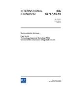 IEC 60747-16-10 Ed. 1.0 en:2004