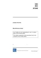 IEC 61549 Amd.1 Ed. 2.0 b:2005