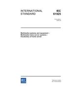 IEC 61925 Ed. 1.0 en:2005 IEC 61925 Ed. 1.0 en:2005