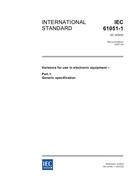 IEC 61051-1 Ed. 2.0 en:2007