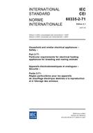 IEC 60335-2-71 Ed. 2.1 b:2007