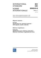 IEC 60404-8-6 Ed. 2.1 b:2007
