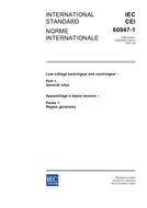 IEC 60947-1 Ed. 5.0 b:2007