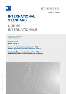 IEC 60050-523 Amd.1 Ed. 1.0 b:2019 IEC 60050-523 Amd.1 Ed. 1.0 b:2019
