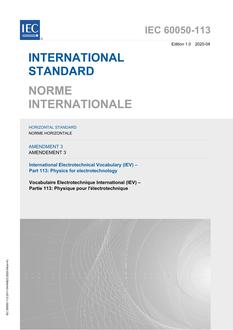 IEC 60050-113 Amd.3 Ed. 1.0 b:2020