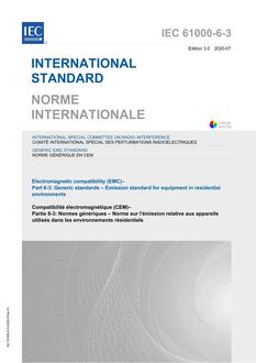 IEC 61000-6-3 Ed. 3.0 b