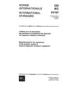 IEC 61157 Ed. 1.0 b:1992