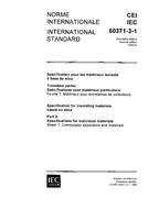 IEC 60371-3-1 Ed. 2.0 b:1984