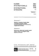 IEC 60712 Amd.1 Ed. 2.0 b:1993