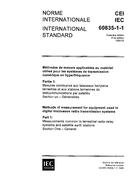 IEC 60835-1-1 Ed. 1.0 b