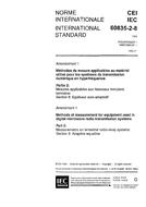 IEC 60835-2-8 Amd.1 Ed. 1.0 b:1996 IEC 60835-2-8 Amd.1 Ed. 1.0 b:1996