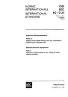 IEC 60601-2-21 Ed. 1.0 b:1994 IEC 60601-2-21 Ed. 1.0 b:1994