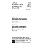 IEC 60933-1 Amd.1 Ed. 1.0 b:1992