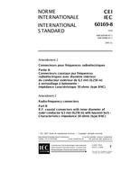 IEC 60169-8 Amd.2 Ed. 1.0 b:1997 IEC 60169-8 Amd.2 Ed. 1.0 b:1997