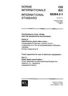 IEC 60384-2-1 Ed. 1.0 b:1982