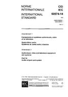 IEC 60574-14 Amd.1 Ed. 1.0 b:1988