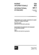 IEC 60641-1 Ed. 1.0 b:1979