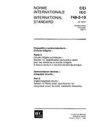 IEC 60748-2-10 Ed. 1.0 b