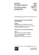 IEC 60763-3-1 Ed. 1.0 b:1992