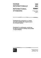 IEC 60861 Ed. 1.0 b:1987