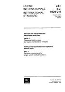 IEC 61029-2-8 Ed. 1.0 b