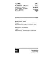 IEC 61094-4 Ed. 1.0 b IEC 61094-4 Ed. 1.0 b