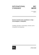 IEC 60533 Ed. 2.0 en:1999