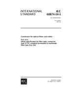 IEC 60874-14-1 Ed. 1.0 en