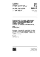 IEC 61834-7 Ed. 1.0 b