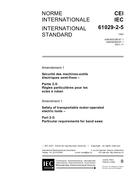 IEC 61029-2-5 Amd.1 Ed. 1.0 b:2001
