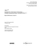 IEEE 1003.1-2001 IEEE 1003.1-2001